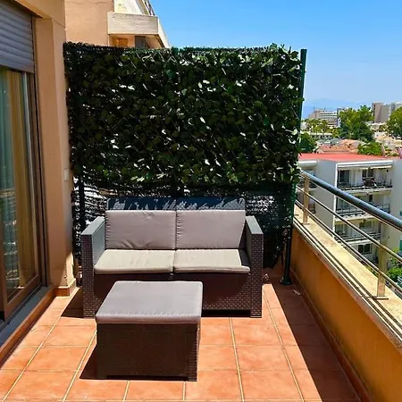 Apartamento Atico Puerto Marina 2 Hab Con Piscina, 500m De La Plata Torremolinos